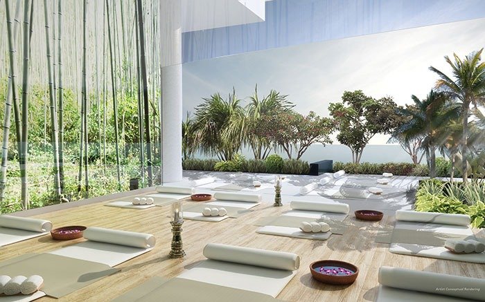 Canvas Miami Yoga Garden